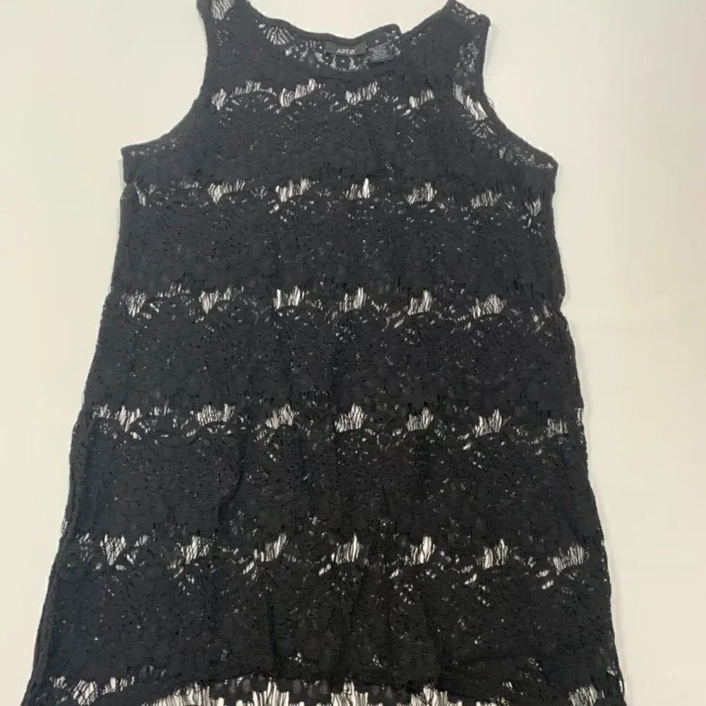Apt 9 Black Lace Swim Cover Up